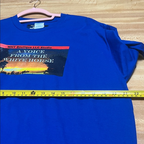 #*088= XL Unisex T-Shirt of A Voice From The White Horse book by Julie Lee - Picture 3 of 5